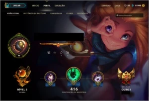 Conta Gold 4 207 skins - League of Legends LOL