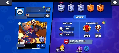 Conta Brawl stars por 50 reais