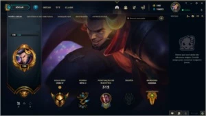 Conta Main Darius (top lane) - Ouro IV - League of Legends LOL