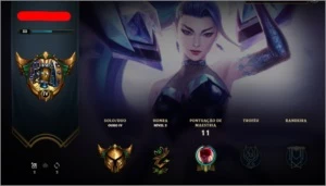 Conta com Kai'sa KDA ALL OUT (Gold 4) - League of Legends LOL