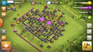 Conta rara de Clash Of Clans - Feitiço Papai Noél