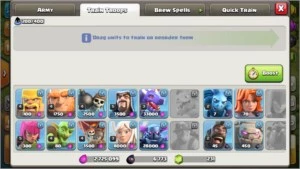 Conta rara de Clash Of Clans - Feitiço Papai Noél