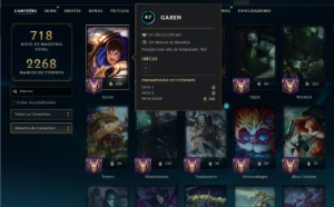 Conta Lol 100% Segura Full Acesso| Skins 178 | Nvl 586  - League of Legends