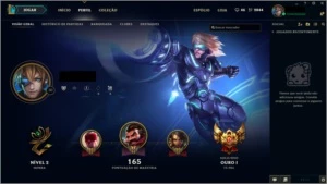 CONTA GOLD 1 - League of Legends LOL