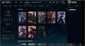 Conta league of legends com Janna Vitoriosa LOL