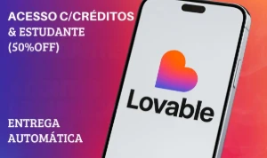 Contas Lovable com 100 Créditos – Apenas R$ 6,90 - Assinaturas e Premium