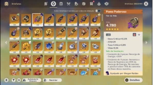 Conta Genshin Impact AR 57