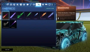 Conta Rocket League | 26 Chassis | ENTREGA AUTOMÁTICA! - Fortnite