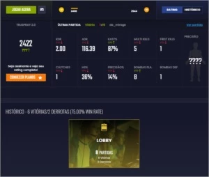 CONTA CS GO PRIME - LVL 17 GC 556 HORAS DE JOGO - Counter Strike