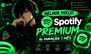 Spotify Premium 30 Dias (1 Mês) - Conta Privada - Assinaturas e Premium