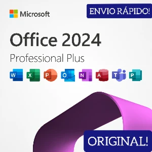 ⭐ Office 2024 Professional Plus Vitalício - C/ Nota Fiscal ⭐