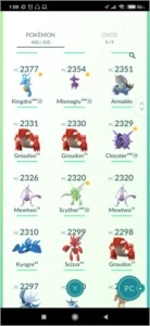Conta Pokemon GO LV 32 MUITOS 100% - Pokémon
