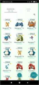 Conta Pokemon GO LV 32 MUITOS 100% - Pokémon