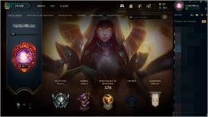 Vendo conta do Lol MAIS DE 100 SKINS e pequenas lendas. - League of Legends