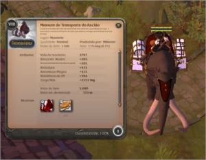 Mamute de transporte Albion - Albion Online