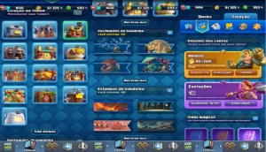 Conta Clash Royale torre LVL 16