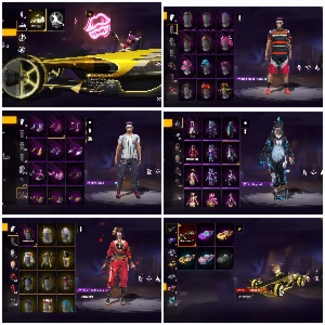 Conta Ff Nv.61 6 anos de idade - Free Fire