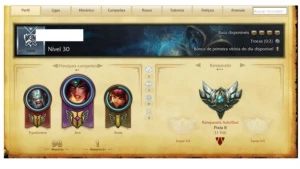 Conta LoL Prata II, MMR bom. Algumas skins. - League of Legends