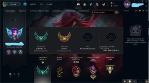 Conta plat III, mmr decente, nvl 299, 131 champs - League of Legends LOL