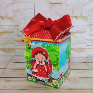 Kit Especial 100 Peças Chapeuzinho Vermelho - Artesanato e Personalizados