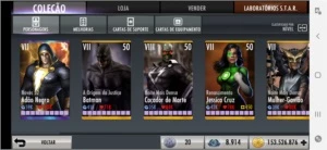 Injustice Mobile personagens e equipamentos - Outros