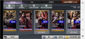 Injustice Mobile personagens e equipamentos - Outros