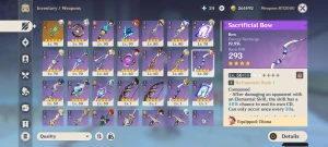 Genshin impact account, well built, AR 56, Read Description!