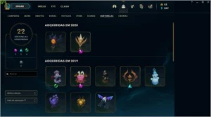 CONTA LEVEL 152 | PLATINA 2 | DIAMOND 2 NA SEASON 9 - League of Legends LOL