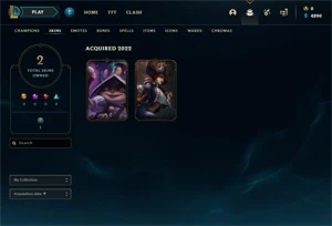[NA]Account Smurf Gold II 55% winrate - League of Legends LOL
