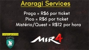 MIR4 - Praça / Pico / Mistério e Quests