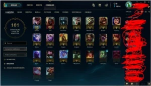 Conta smurf D4 - League of Legends LOL