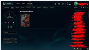 Conta smurf D4 - League of Legends LOL