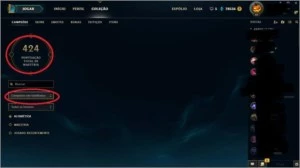 Conta LOL - League of Legends