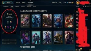 Conta LOL - League of Legends