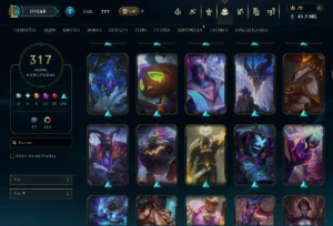 Conta League Of Legends Full acesso com todos os personagens LOL