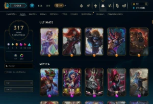 Conta League Of Legends Full acesso com todos os personagens LOL