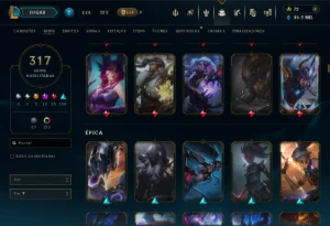 Conta League Of Legends Full acesso com todos os personagens LOL