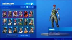 Conta de Fortnite, Com skins exclusivas ( Wonder / Ikonik )