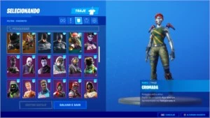 Conta de Fortnite, Com skins exclusivas ( Wonder / Ikonik )