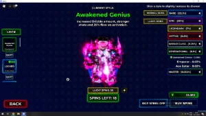 Conta blue lock com fluxo e estilo do Sae - Roblox