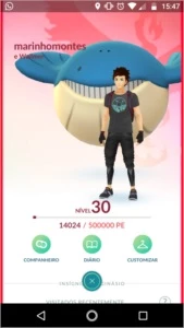 Conta Pokemon lvl 30 - Pokémon