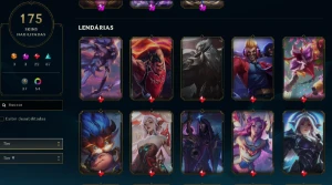 CONTA LOL - LVL 533 - 135 Champions - 175Skins - FULL ACESSO - League of Legends