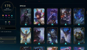 CONTA LOL - LVL 533 - 135 Champions - 175Skins - FULL ACESSO - League of Legends