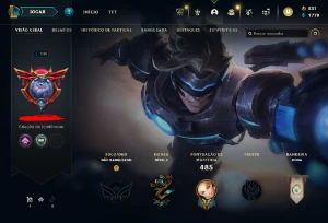CONTA LOL - LVL 533 - 135 Champions - 175Skins - FULL ACESSO - League of Legends