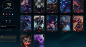 CONTA LOL - LVL 533 - 135 Champions - 175Skins - FULL ACESSO - League of Legends