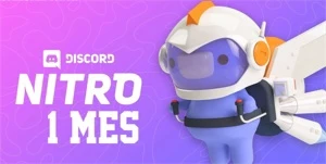 Discord Nitro Gaming 1 Mes + 2 Impulsos