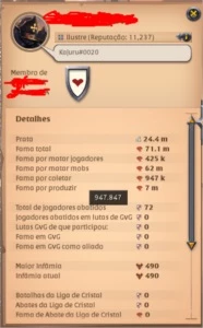 Conta Albion SUPER BARATA OLHE DESC. - Albion Online