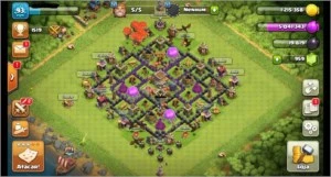 Clash of Clans CV 8 Full super barato