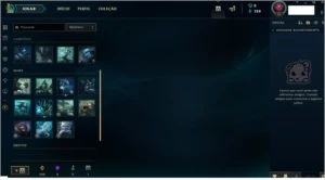 Conta de lol platina 5 bem barata - League of Legends