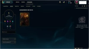 Conta de lol platina 5 bem barata - League of Legends
